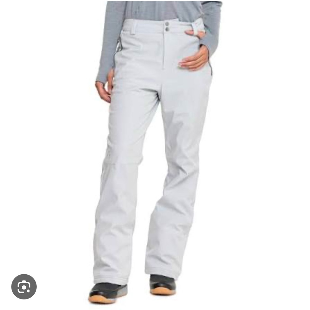 White Ski Pants